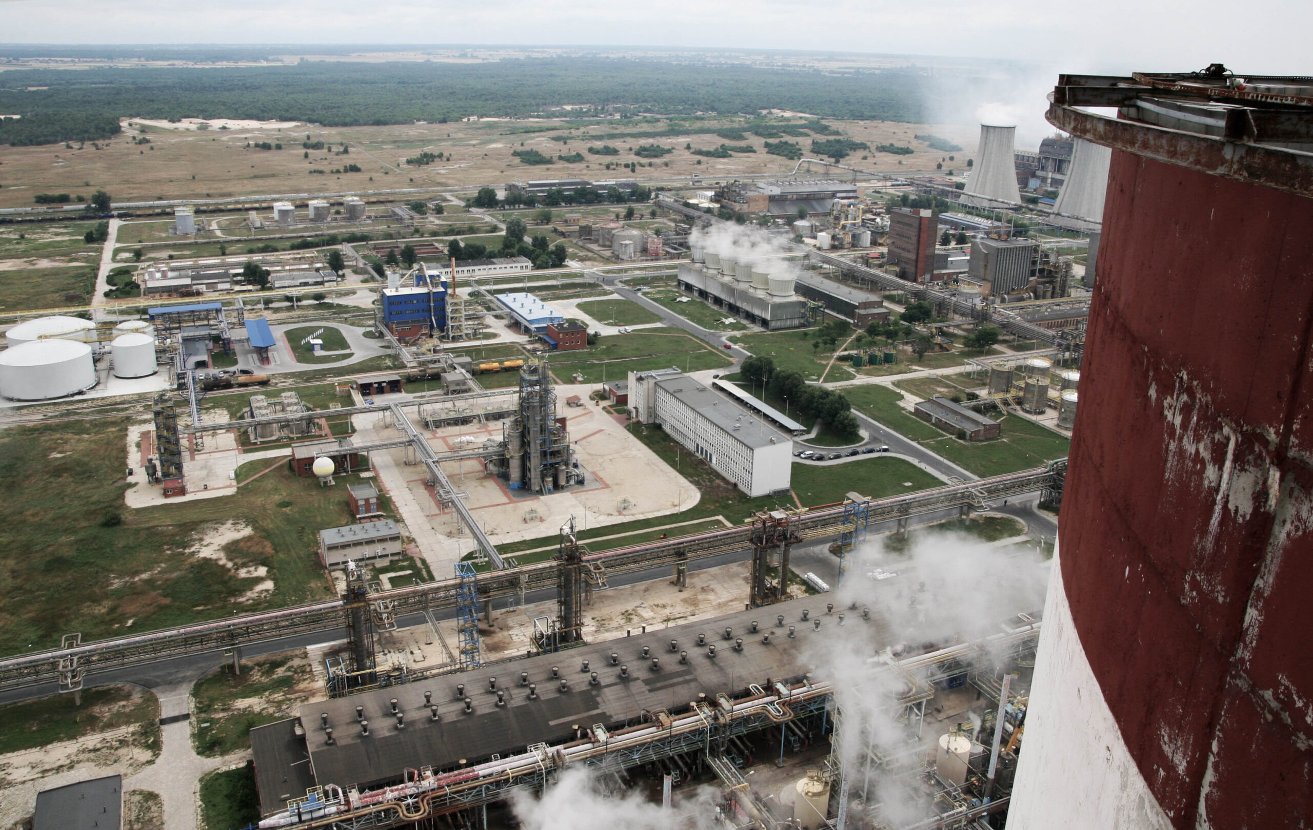 Production facilities in Grupa Azoty Zakłady Azotowe "Puławy" S. A. Source: Wiki Commons, Kowal kowal