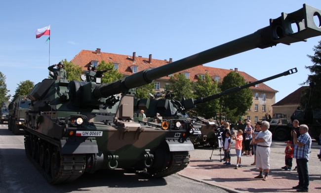 Krab Howitzer. Picture by PGZ.