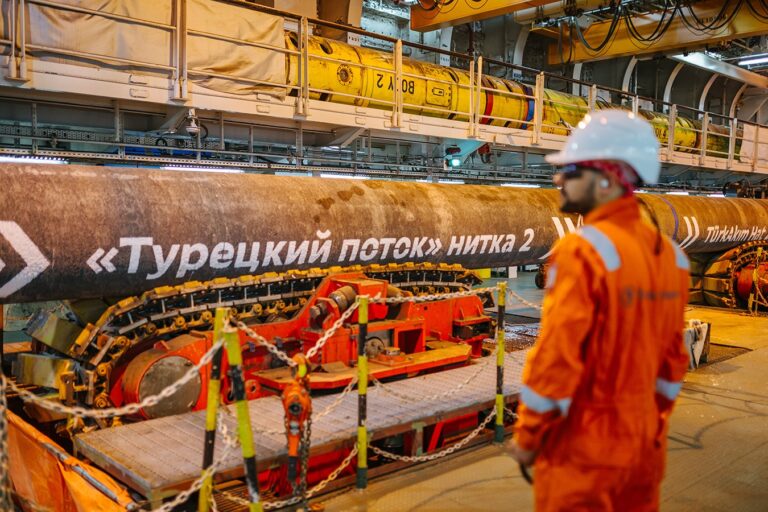 Turkish Stream. Photo: Gazprom