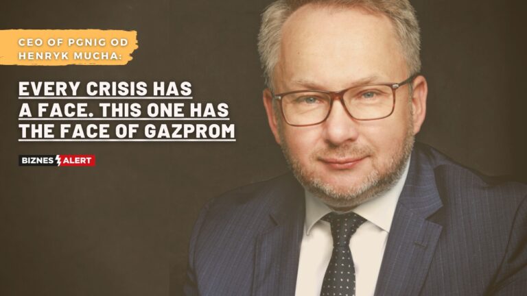 Mucha: Every crisis has a face. This one has the face of Gazprom (INTERVIEW)