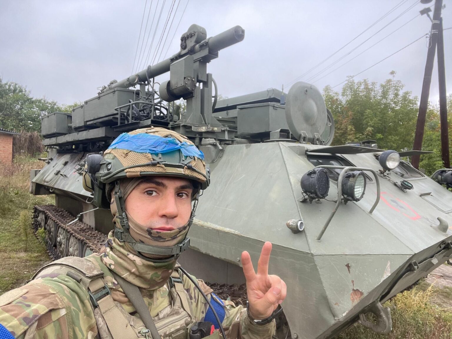 Roman Zagorodnyi, soldier of a Ukrainian airborne assault brigade