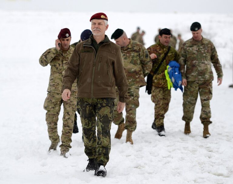 Petr Pavel during his army service. Photo: U.S. Army.