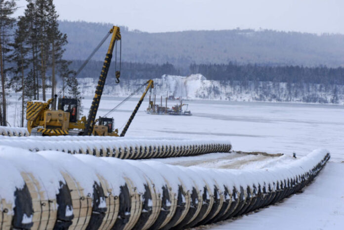 Oil pipeline. Picture by Transnieft