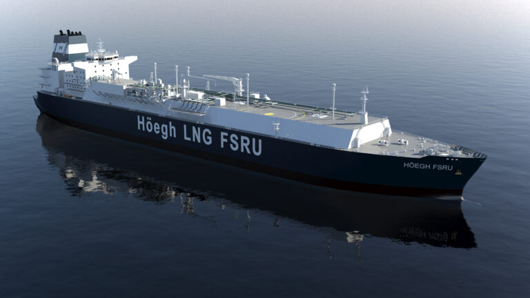 FSRU. Picture by Hoegh LNG.