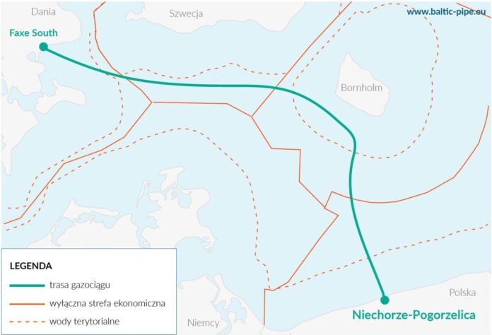 Baltic Pipe. Poland-Denmark Section. Picture by Baltic-Pipe.pl