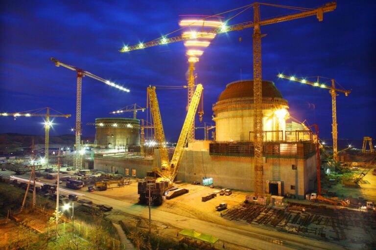 Construction of the APR1400 reactor in the UAE. Picture by KHNP