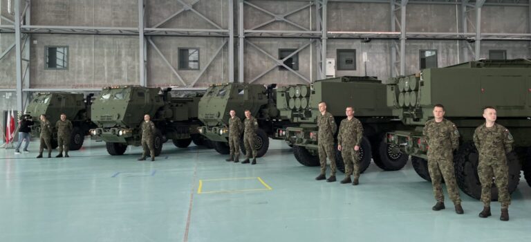 HIMARS launchers in Poland. Picture by the Ministry Of National Defence.