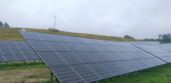 Lesko photovoltaic farm, PGE. Picture by PGE Energetyka Odnawialna