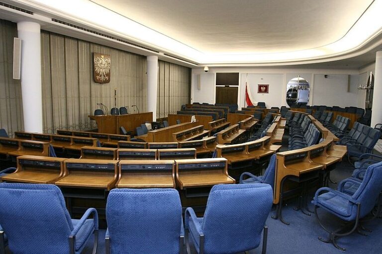 Senate of the Republic of Poland Picture by Wikipedia