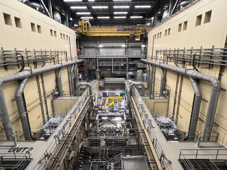 Inside the Darlington NPP owned by Ontario Power Generation. Picture by Wojciech Jakóbik.