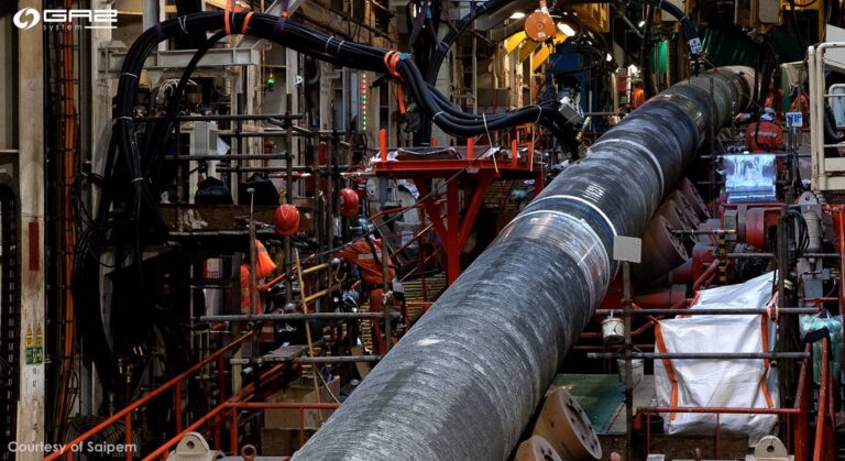 Construction of the Baltic Pipe. Picture by Saipem