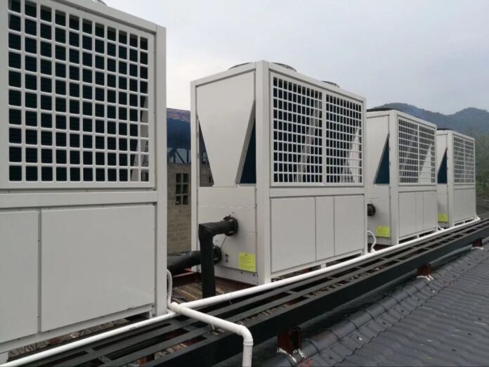 Heat pumps. Picture by Air Source EVI