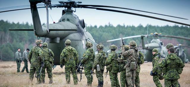 Polish army in training. Picture by Ministry of Defence