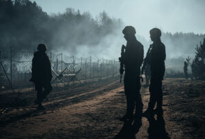 Migration crisis on the Polish-Belarusian border. Operation Strong Support. Picture by Ireneusz Dorożanski / DWOT.